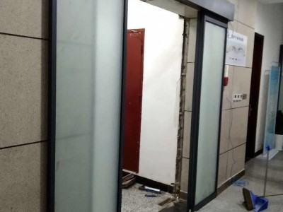 电梯间门禁电动门图2