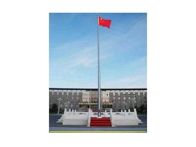 旗杆,不锈钢锥形旗杆生产安装厂家图3