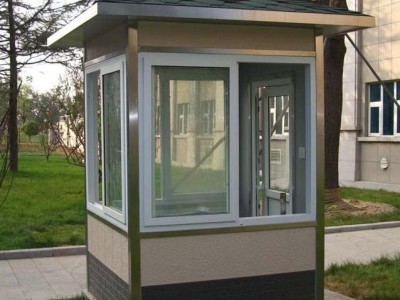 郑州金属雕花板岗亭图2