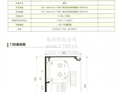 松下自动门,重型门机,250公斤对开门