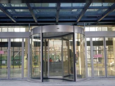 松下旋转门 两翼旋转门图2