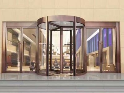 三翼旋转门 松下自动门图2