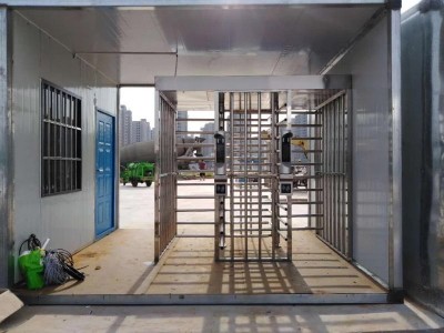 不锈钢转门，转门尺寸，工地不锈钢转门安装厂家图2