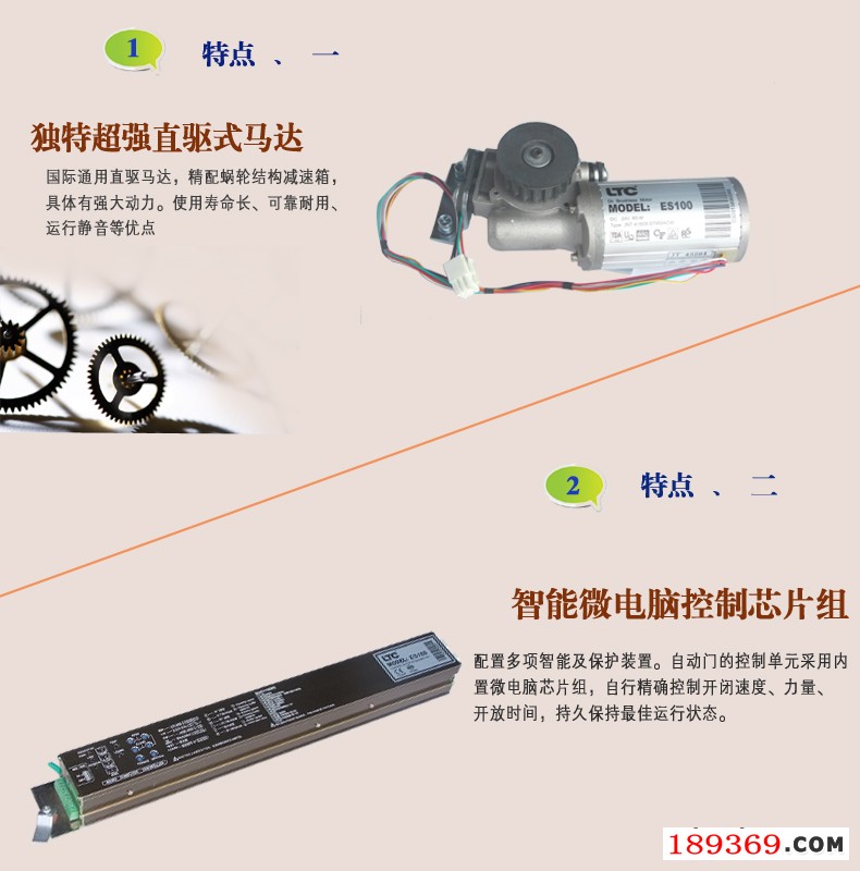 LTC自动感应门电机