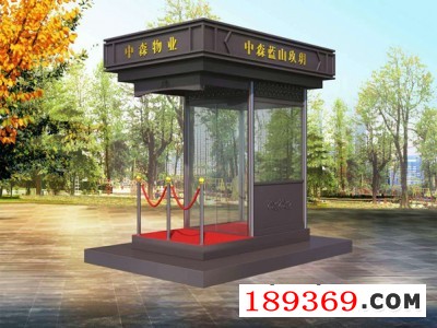 不锈钢防弹站台岗亭图2