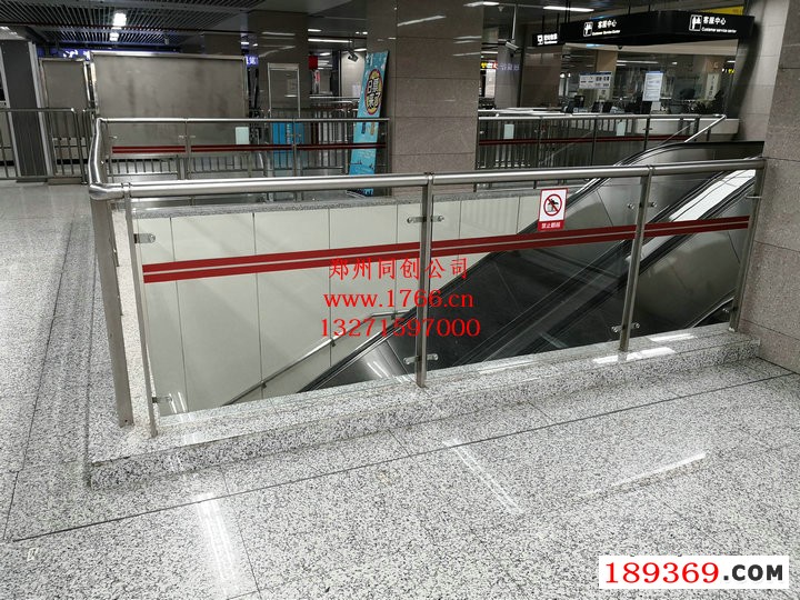地铁不锈钢护栏安装厂家