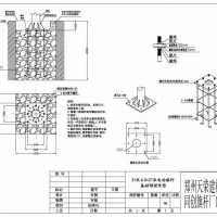 手动内置锥形旗杆26米预埋件