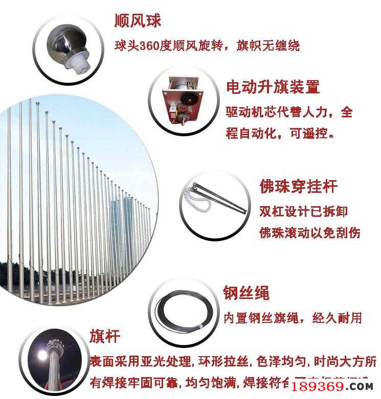 旗杆配件