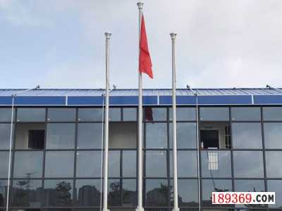 15米的不锈钢锥形电动旗杆多少钱图2