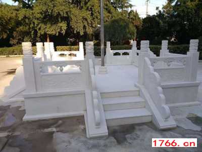 学校汉白玉旗台安装厂家图3