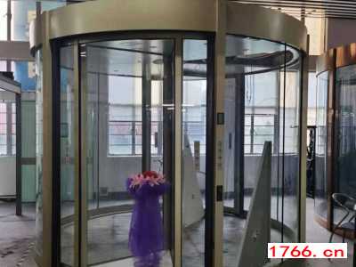 郑州三翼旋转门样品升级,河南旋转门图2