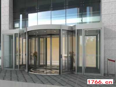 郑州不锈钢旋转门图2