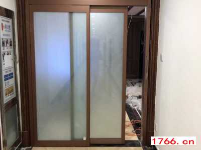 走廊自动门,郑州电梯口自动门安装厂家图2