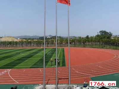 郑州学校旗杆安装厂家图2
