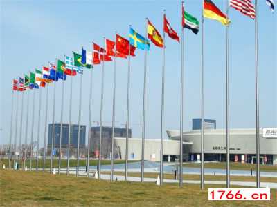 不锈钢锥形旗杆图2