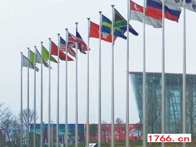 不锈钢锥形旗杆图3