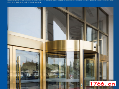 郑州旋转门安装厂家图2