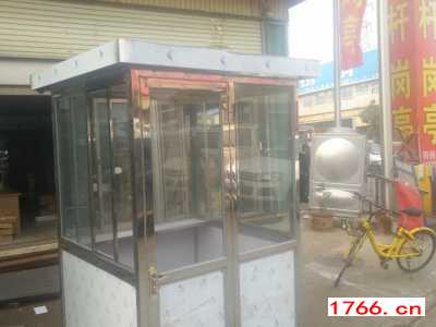 现货岗亭,郑州现货不锈钢岗亭,河南同创旗杆厂图3