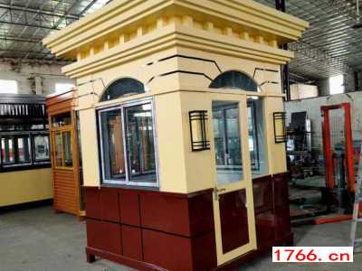 欧式岗亭，郑州真石漆岗亭厂家图2