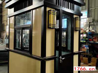 郑州真石漆岗亭生产厂家图2