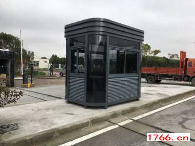 钢结构岗亭,钢结构岗亭厂家,小区出入口岗亭图2