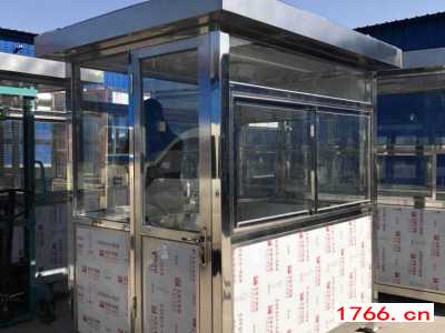 现货不锈钢岗亭,郑州不锈钢岗亭厂家图3