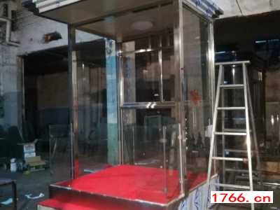 郑州不锈钢站台岗亭图2