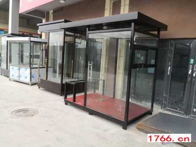 氟碳漆站台岗亭，售楼部形象站台岗亭，售楼部站台岗亭，郑州同创站台岗亭图3