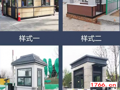 真石漆岗亭,户外景区岗亭生产价格,郑州门卫岗亭制作厂家图3
