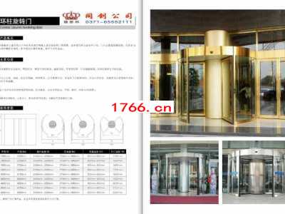 玫瑰金旋转门图2