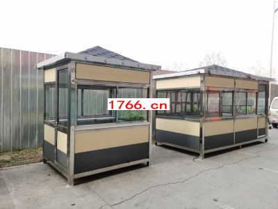 郑州金属雕花板岗亭厂家图2