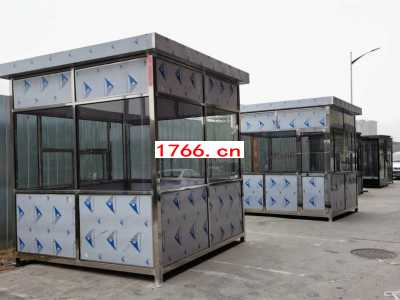 郑州不锈钢岗亭生产厂家图3