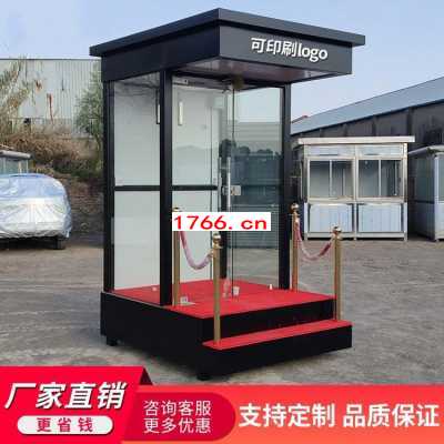 形象玻璃岗亭 售楼部站台 豪华迎宾岗亭 郑州现货厂家图3
