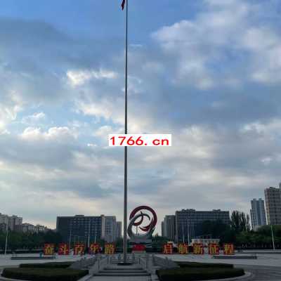 不锈钢锥形旗杆图2