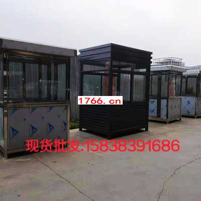 郑州同创现货岗亭|不锈钢岗亭|现货保安岗亭厂家|治安岗亭制作厂家图2