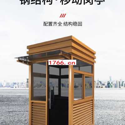 郑州同创现货岗亭|不锈钢岗亭|现货保安岗亭厂家|治安岗亭制作厂家图3