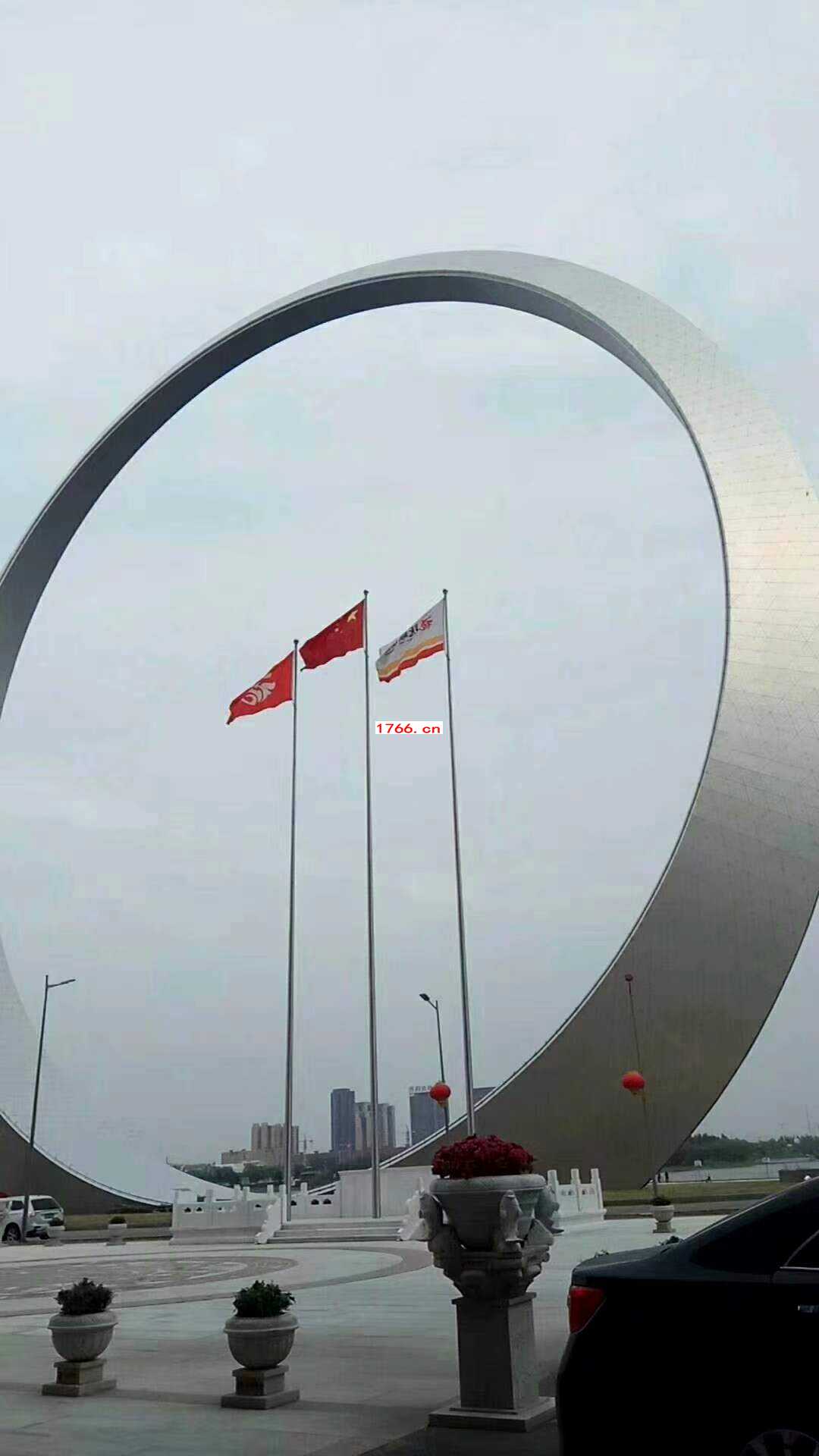 不锈钢电动旗杆