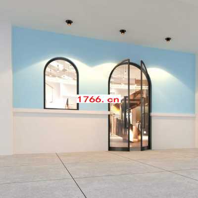 郑州圆弧自动门图2