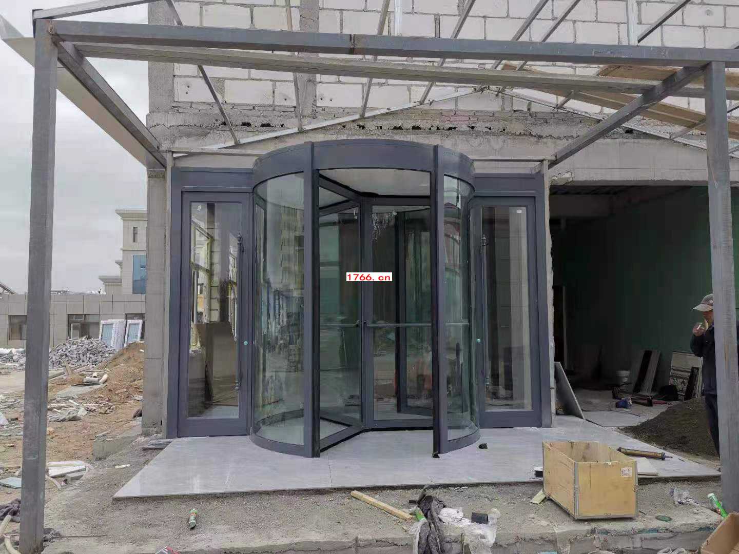 电动三翼旋转门 电动三翼旋转门
