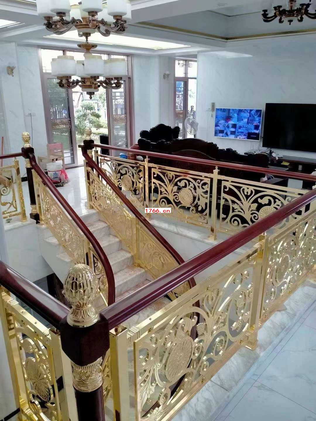 郑州别墅楼梯护栏