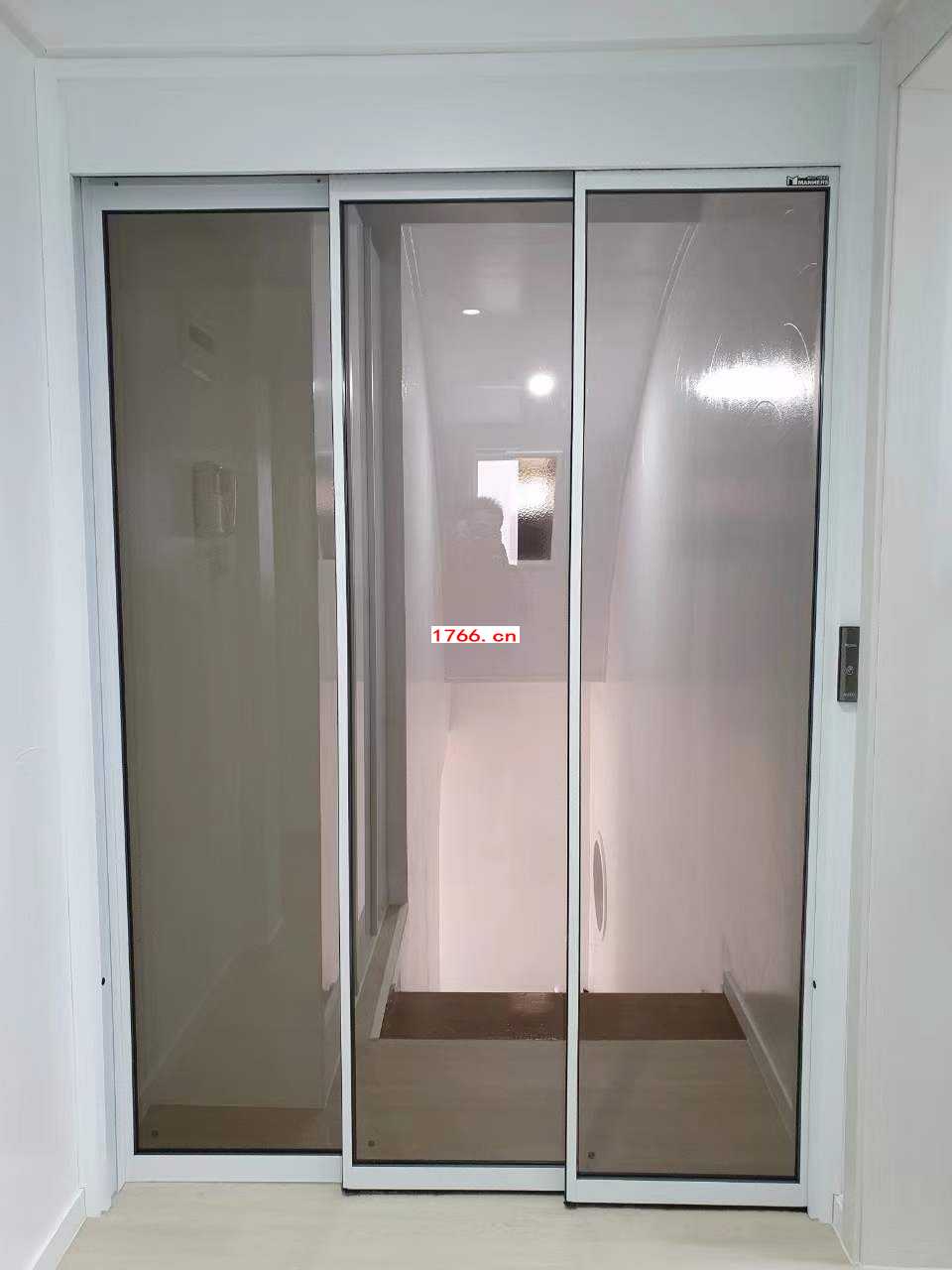 窄边自动感应门