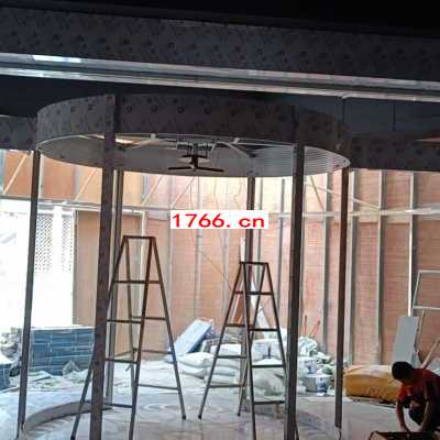 郑州电动三翼旋转门图2