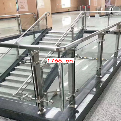 郑州安装玻璃护栏，钢化玻璃护栏安装图2