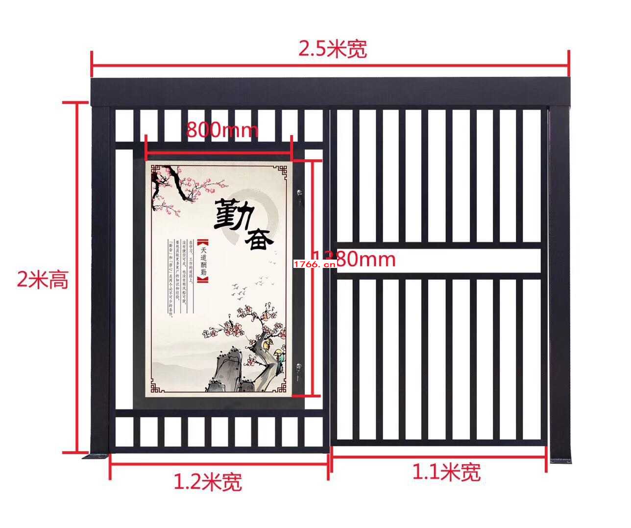 郑州小区电动通道门