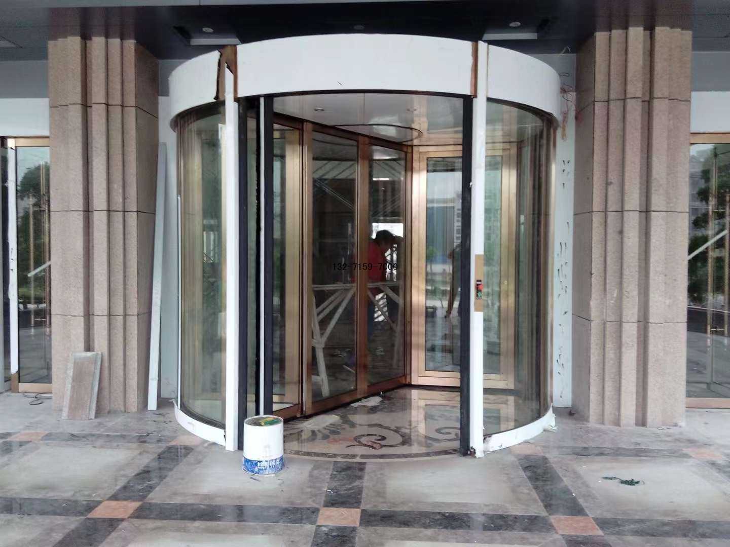郑州旋转门安装