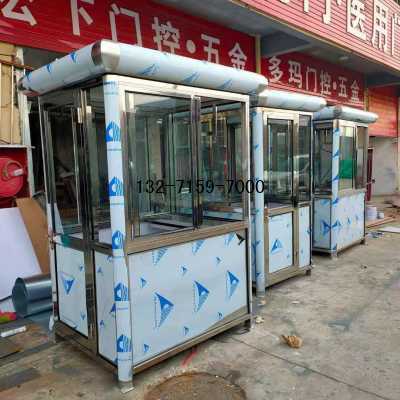 郑州不锈钢岗亭生产厂家图3