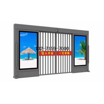 小区人脸识别电动门，小区刷卡门禁电动门的安裝须要留意什么问題图2