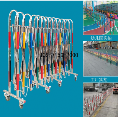 不锈钢伸缩拱门式围栏图3