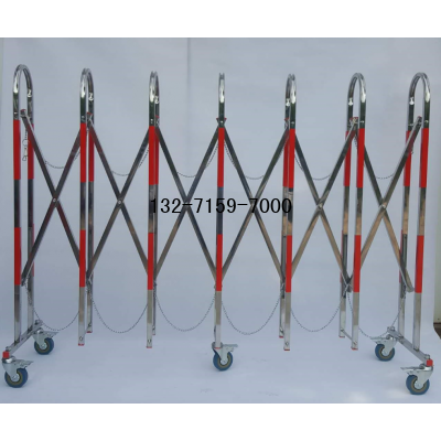 不锈钢伸缩拱门式围栏图4