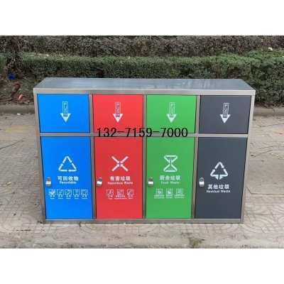 郑州不锈钢垃圾桶，来图定制，现货不锈钢垃圾桶图3